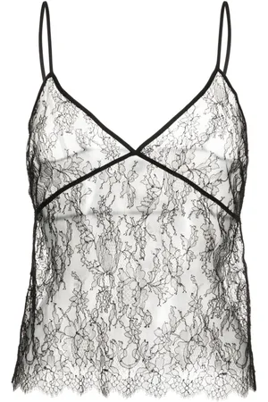 Kiki de Montparnasse Top in pizzo a fiori
