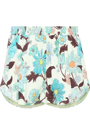 Stella McCartney Shorts sportivi a fiori