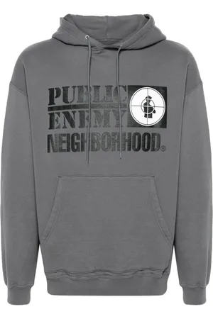 NEIGHBORHOOD Felpa con stampa Neighborh x Public Enemy