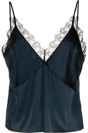 Kiki de Montparnasse Top in pizzo a fiori