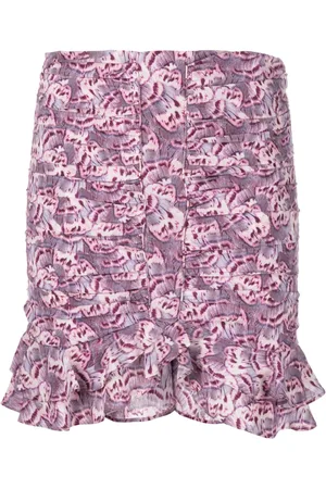 Isabel Marant Minigonna Milendi con ruches