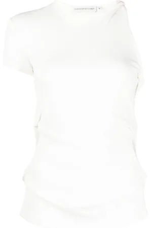 CHRISTOPHER ESBER T-shirt asimmetrica