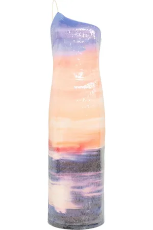 Rebecca Vallance Abito midi Oriana con paillettes