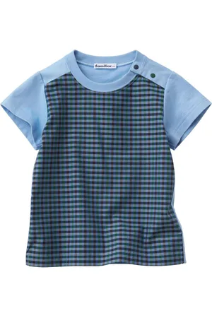 Familiar T-shirt a quadretti