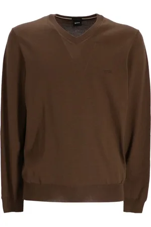 HUGO BOSS Maglione con scollo a V