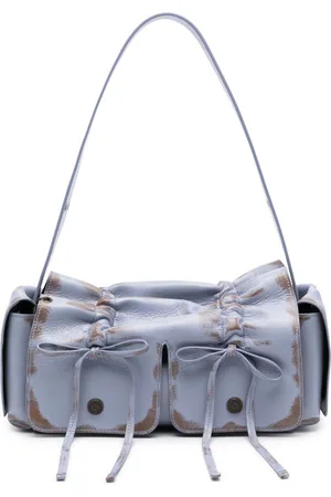 Acne Studios Borsa a spalla con effetto vissuto