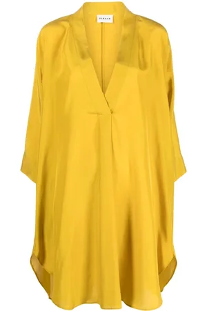 P.A.R.O.S.H. Caftano midi con scollo a V