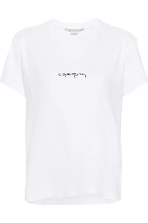 Stella McCartney T-shirt con ricamo