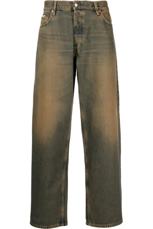 Eytys Jeans Benz a gamba ampia effetto schiarito