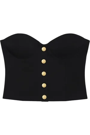ANINE BING Top Jennifer in stile corsetto