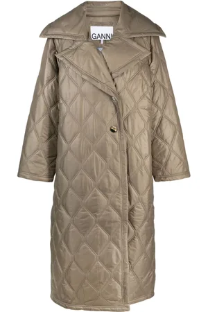 Ganni Cappotto lungo trapuntato