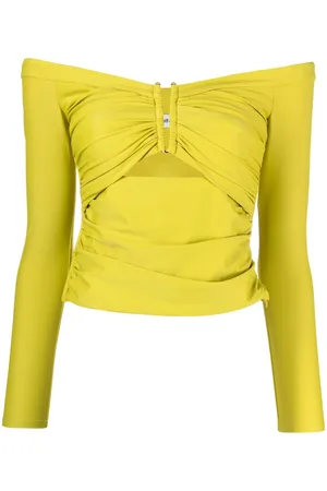 Self-Portrait Top con dettaglio cut-out