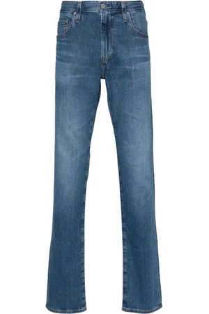 AG Jeans Jeans dritti Tellis con applicazione logo