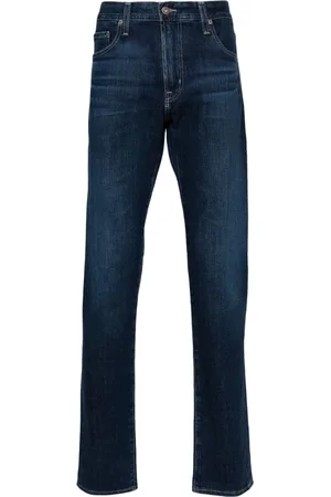 AG Jeans Jeans dritti Tellis con applicazione logo