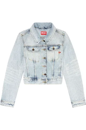 Diesel Giacca De-Slimmy-S crop denim