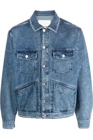 Isabel Marant Giacca Jango denim con ricamo