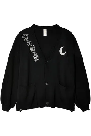 WESTFALL Cardigan Moon con effetto vissuto