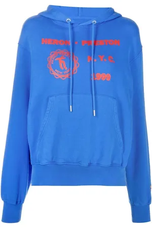 Heron Preston Felpa Medieval con stampa