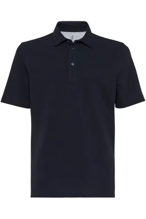 Brunello Cucinelli Polo con bottoni