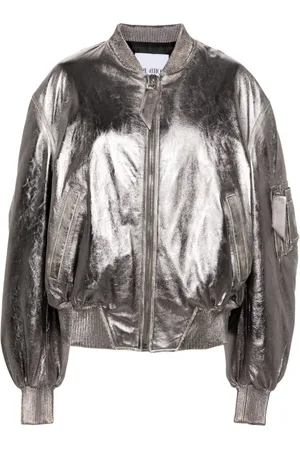 The Attico Bomber Anja metallizzato