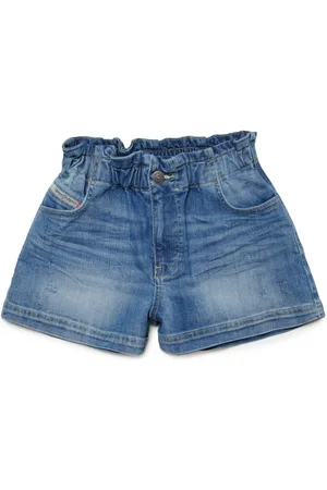 Diesel Shorts Pamlix denim con vita elasticizzata