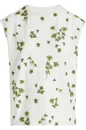 Giambattista Valli Top con ricamo Jardin du Cap