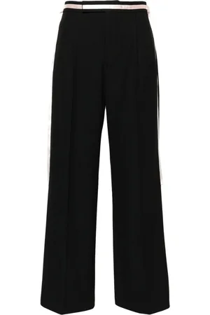 Pinko Pantaloni a palazzo con nastro x Patrick McDowell