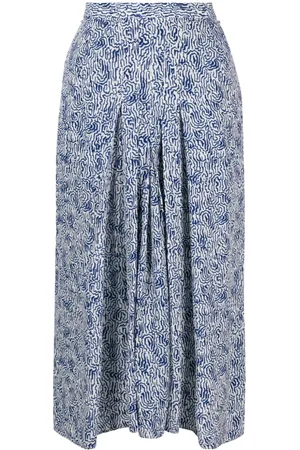 Marant Etoile Gonna Eolia midi con stampa