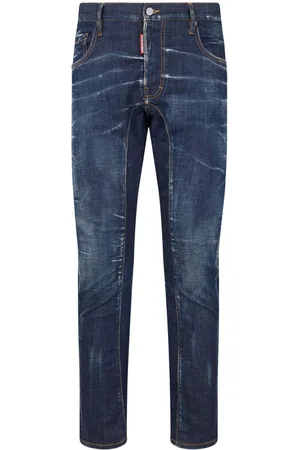 Dsquared2 Jeans dritti con applicazione