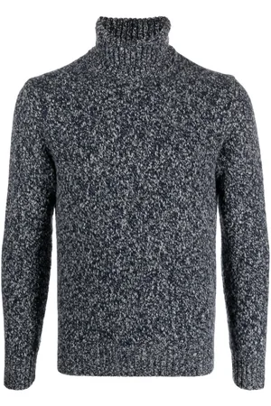 Cruciani Maglione mélange a collo alto