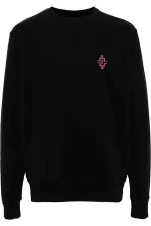MARCELO BURLON Felpa con ricamo Graffiti Cross