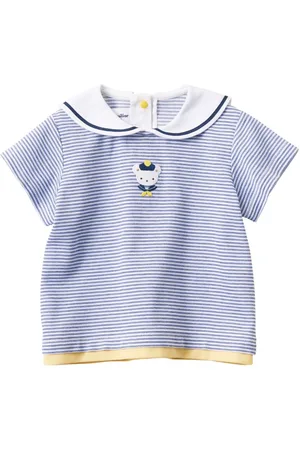 Familiar Polo a righe con orsetto