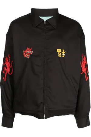 SAINT MXXXXXX Giacca-camicia con ricamo