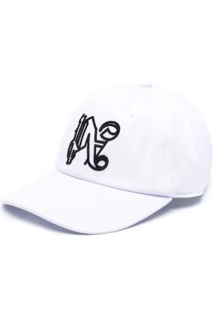 Palm Angels Cappello da baseball con ricamo monogramma