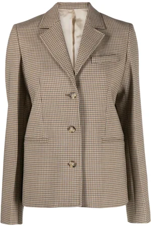 Totême Blazer monopetto a quadri