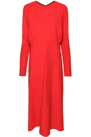 Victoria Beckham Abito midi drappeggiato
