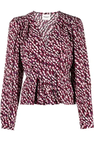 Marant Etoile Blusa Eddy con stampa
