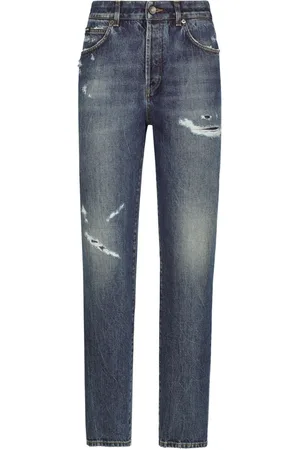 Dolce & Gabbana Jeans boyfriend con effetto vissuto
