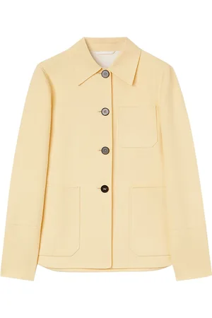 Jil Sander Giacca-camicia con colletto a punta