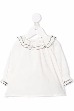 BONPOINT Blusa con cuciture a contrasto