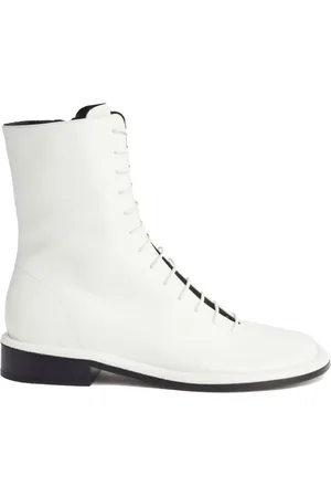 Proenza Schouler Stivali stringati in pelle Pipe