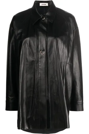 AERON Camicia Feather in pelle
