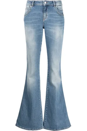 BLUMARINE Jeans svasati a vita bassa