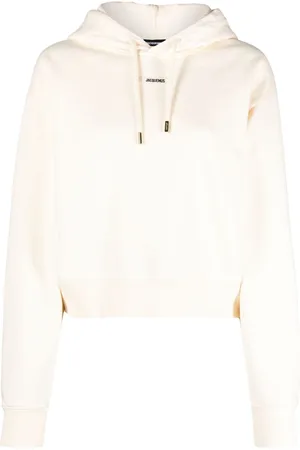 Jacquemus Top Le Hoodie Gros Grain con logo