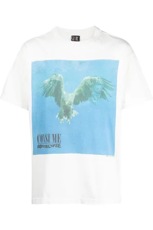 SAINT MXXXXXX T-shirt Consume con stampa grafica