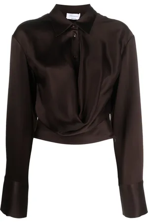 BLUMARINE Camicia crop