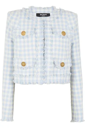 Balmain Giacca a quadri