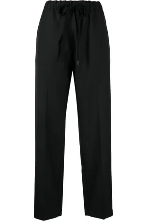Maison Margiela Pantaloni crop con cucitura