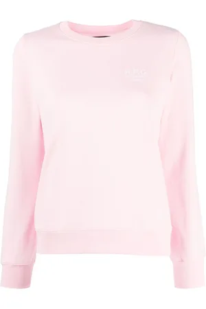A.P.C. T-shirt a maniche lunghe con ricamo
