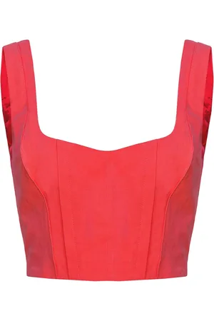 Pinko Top corto con inserti